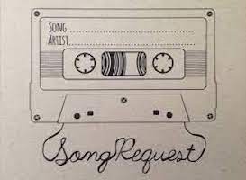 DJ Song Request Card