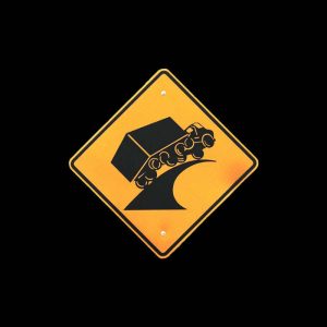 Overturned Big Rig