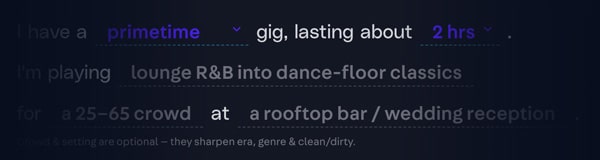 Gig Prep — beta