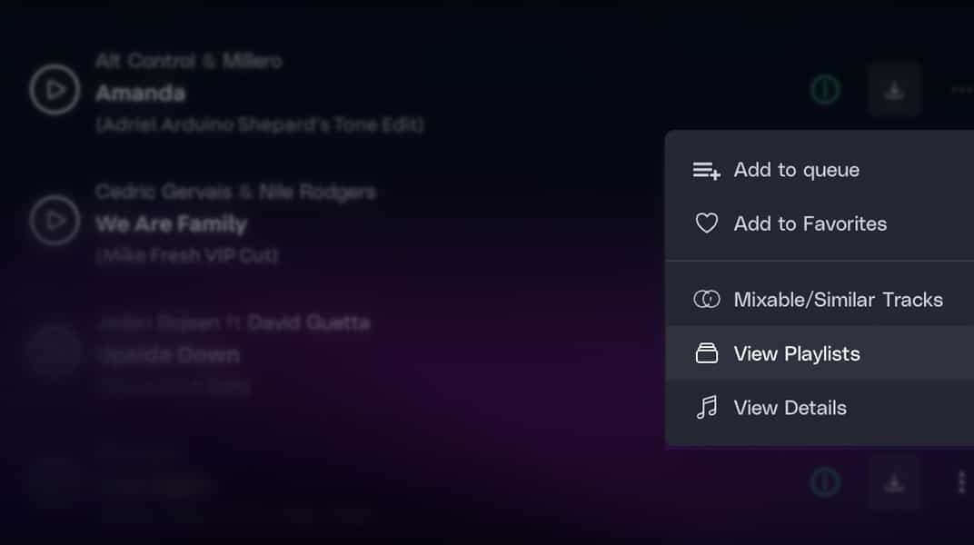 View Playlists